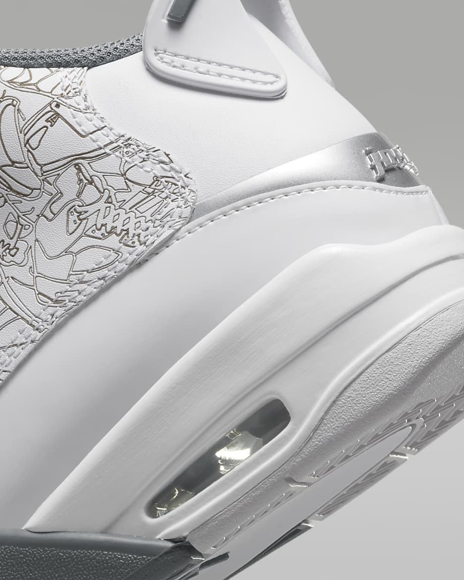 Jordan white and silver top